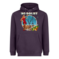 Plum no doubt, rock Heavyweight Hoodie - ArtMosaic