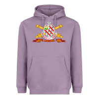 Lavender 8th field artillery w br   ribbon 8th field artillery w br ribbon Heavyweight Hoodie - ArtMosaic