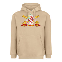 Mushroom 8th field artillery w br   ribbon 8th field artillery w br ribbon Heavyweight Hoodie - ArtMosaic