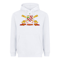 White 8th field artillery w br   ribbon 8th field artillery w br ribbon Heavyweight Hoodie - ArtMosaic