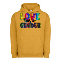 Pigment Peanut Butter love has no gender Urban Hoodie - AdoDesignShop