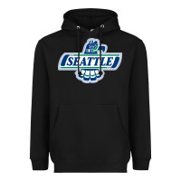 Black seattle thunderbirds, Heavyweight Hoodie - ArtMosaic