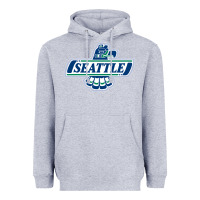 Heather Grey seattle thunderbirds, Heavyweight Hoodie - ArtMosaic
