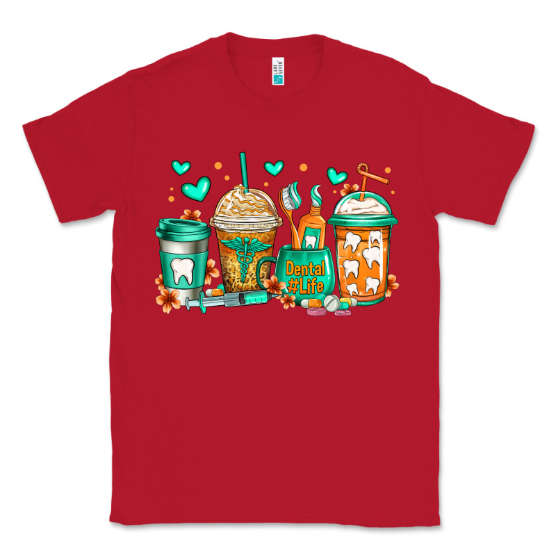 Dental Life Coffee Cups Classic Tee by Jasminsmagicworld | Teevron