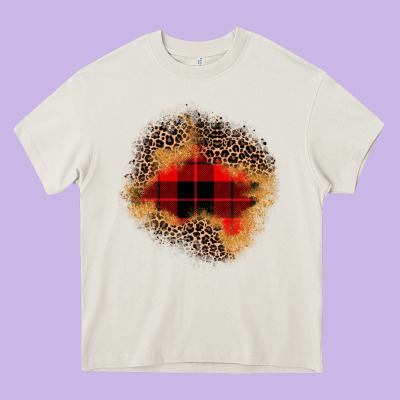 Christmas Patch Heavy Core Tee Designed By Jahusdesignshop
