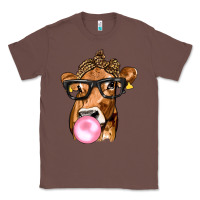 Chestnut Cow Lick with Leopard Bandana Classic Tee - texasbilliewilder