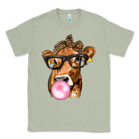 Matcha Cow Lick with Leopard Bandana Classic Tee - texasbilliewilder