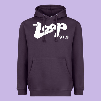 The Loop 97.9 Illinois Radio Heavyweight Hoodie Designed By Artmosaic