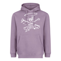 Lavender slash Heavyweight Hoodie - ArtMosaic