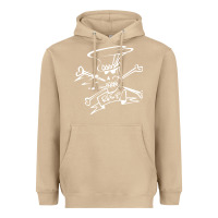 Mushroom slash Heavyweight Hoodie - ArtMosaic