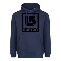 Navy burton Heavyweight Hoodie - ArtMosaic