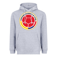 Heather Grey colombia Heavyweight Hoodie - ArtMosaic