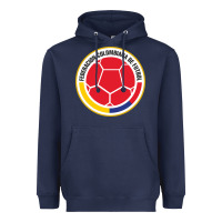 Navy colombia Heavyweight Hoodie - ArtMosaic