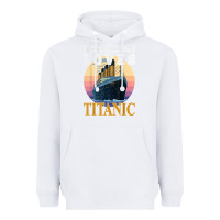 White ship just a girl who loves titanic boat titanic girls woman t shirt Heavyweight Hoodie - ArtMosaic