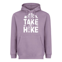Lavender take hike Heavyweight Hoodie - ArtMosaic