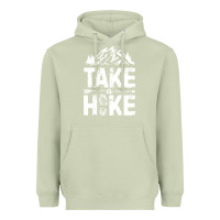 Matcha take hike Heavyweight Hoodie - ArtMosaic