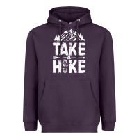 Plum take hike Heavyweight Hoodie - ArtMosaic