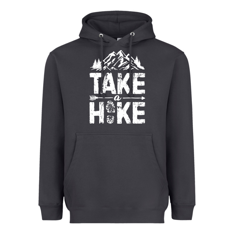 Take Hike Heavyweight Hoodie by ArtMosaic | Teevron