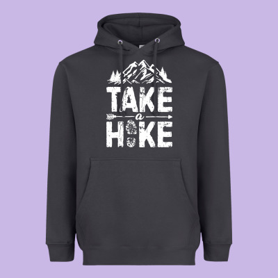 Take Hike Heavyweight Hoodie Designed By Artmosaic