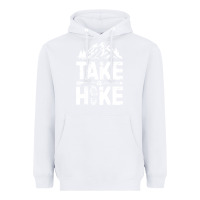 White take hike Heavyweight Hoodie - ArtMosaic