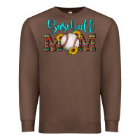Chestnut western leopard serape wooden sunflowers  turquoise glitter mom baseba Premium Sweatshirt - Artiststas