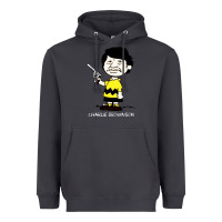 Smoke charlie brownson Heavyweight Hoodie - ArtMosaic