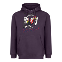 Plum roosters-sydney city Classic Heavyweight Hoodie - ArtMosaic