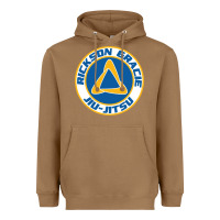Toasted Coconut rickson gracie jiu jitsu Heavyweight Hoodie - ArtMosaic
