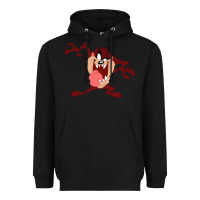 Black tasmanian devil cartoon character Heavyweight Hoodie - ArtMosaic