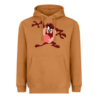 Meerkat tasmanian devil cartoon character Heavyweight Hoodie - ArtMosaic