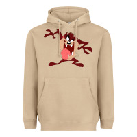 Mushroom tasmanian devil cartoon character Heavyweight Hoodie - ArtMosaic