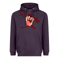 Plum tasmanian devil cartoon character Heavyweight Hoodie - ArtMosaic