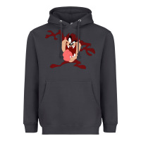 Smoke tasmanian devil cartoon character Heavyweight Hoodie - ArtMosaic
