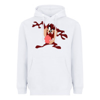 White tasmanian devil cartoon character Heavyweight Hoodie - ArtMosaic