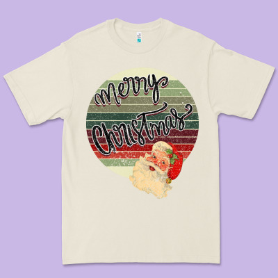 Retro Merry Christmas Premium Tee Designed By Bettercallsaul