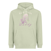 Matcha Hard Times Daddy Heavyweight Hoodie - trangStudio