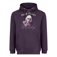 Plum Hard Times Daddy Heavyweight Hoodie - trangStudio