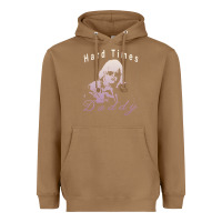 Toasted Coconut Hard Times Daddy Heavyweight Hoodie - trangStudio