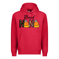 Cardinal Blessed nana Premium Hoodie - CowhideDigitalArt
