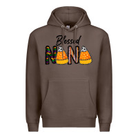 Coffee Blessed nana Premium Hoodie - CowhideDigitalArt