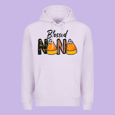 Blessed Nana Premium Hoodie Designed By Cowhidedigitalart