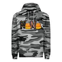 Slate Camo Blessed nana Premium Hoodie - CowhideDigitalArt