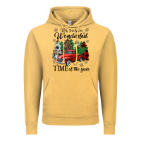 Vintage Mustard its the most wonderful time of the year Vintage Hoodie - CowGirlArtShop
