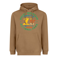 Womens Rocky Mountain National Park Hiking Travel Souvenir Novelty V N Heavyweight Hoodie | Teevron
