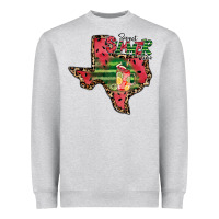 Heather Grey sweet summer time texas Heavyweight Sweatshirt - CowhideDigitalArt