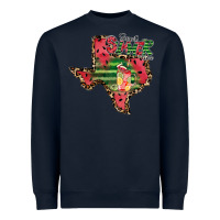 Navy sweet summer time texas Heavyweight Sweatshirt - CowhideDigitalArt