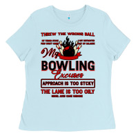 Baby Blue My Bowling Ladies Tee - Bettercallsaul