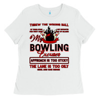 White My Bowling Ladies Tee - Bettercallsaul