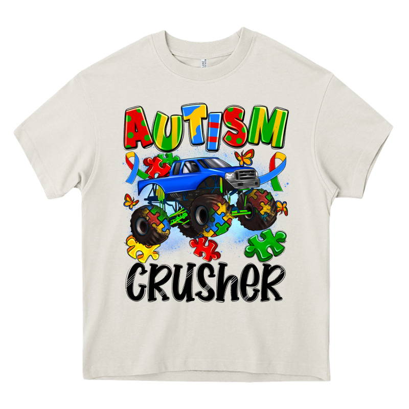 Autism Crusher Heavy Core Tee by Artiststas | Teevron
