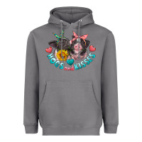 Storm hogs and kisses pigs Heavyweight Hoodie - Artiststas